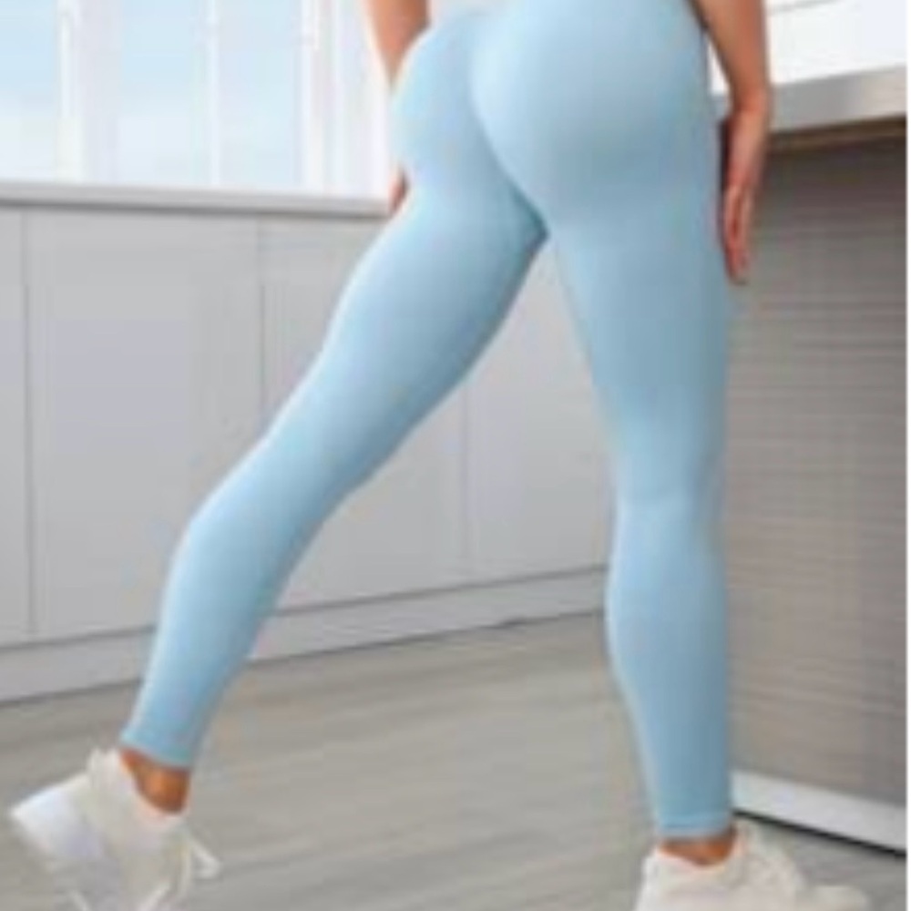 Light Blue Women's Leggings